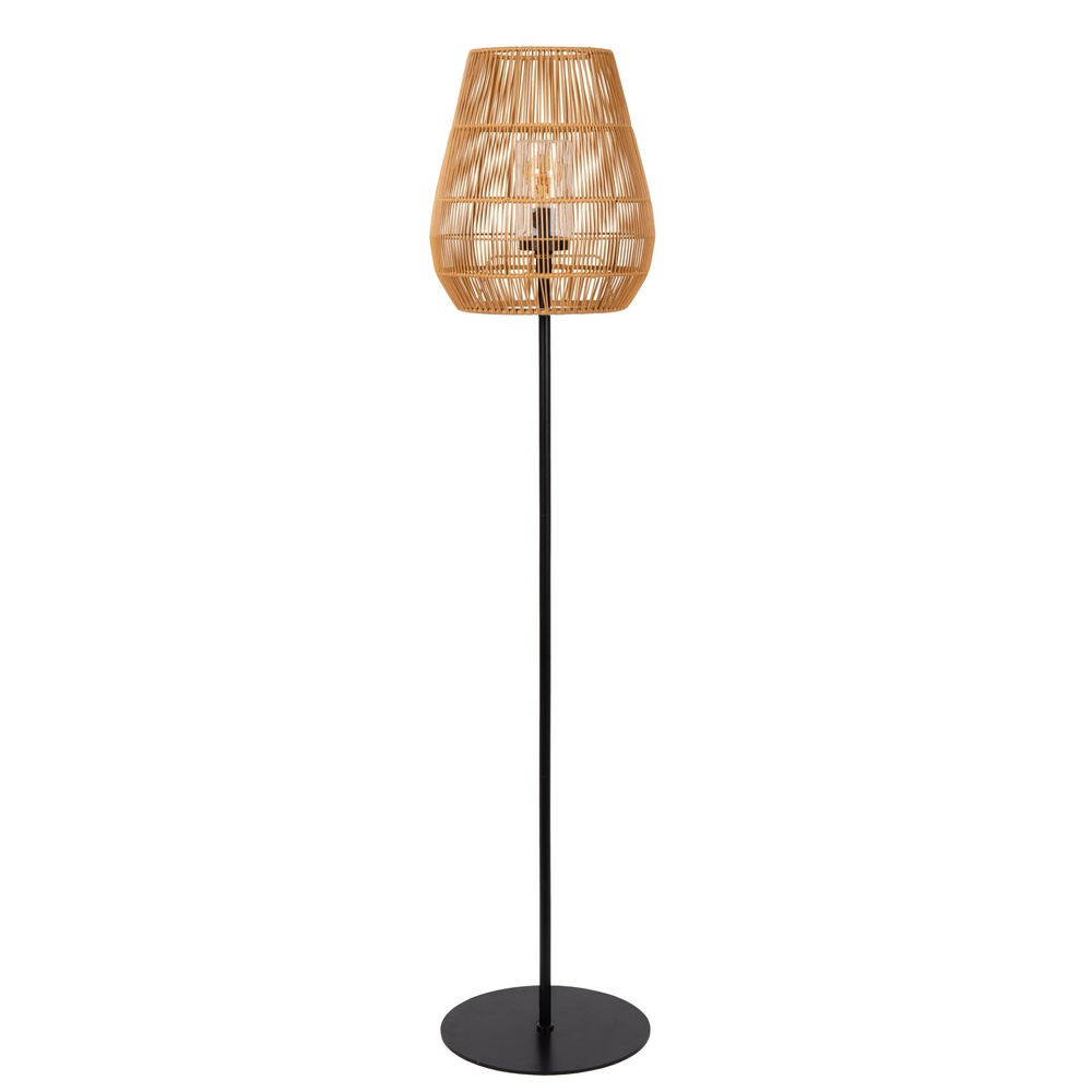 Lucide VloerlampNerida rotan IP44 - Ø 35cm - 03845/81/72